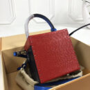 M52466 LV Bleecker Box 手袋 Epi皮革 Cube手袋 LV女包 LV盒子包 蓝色