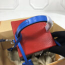M52466 LV Bleecker Box 手袋 Epi皮革 Cube手袋 LV女包 LV盒子包 蓝色