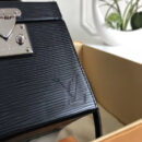 M52703 LV Bleecker Box 手袋 Epi皮革 Cube手袋 LV女包 LV盒子包 黑色