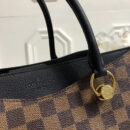 N40050 LV Riverside 手袋 Damier Ebene咖啡格帆布 LV女包 LV手提包 黑色