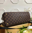 N40050 LV Riverside 手袋 Damier Ebene咖啡格帆布 LV女包 LV手提包 黑色