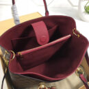 N40052 LV Riverside 手袋 Damier Ebene咖啡格帆布 LV女包 LV手提包 粉红色