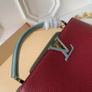 M51779 LV CAPUCINES PM 中号手袋 LV女包 Taurillon皮革 LV单肩斜挎包 红色