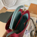 M51779 LV CAPUCINES PM 中号手袋 LV女包 Taurillon皮革 LV单肩斜挎包 红色