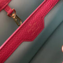 M51779 LV CAPUCINES PM 中号手袋 LV女包 Taurillon皮革 LV单肩斜挎包 红色