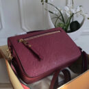 M43737 LV Pochette Metis 手袋 LV全皮压花女包 LV邮差包 LV空姐包 玫红