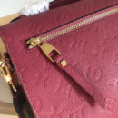 M43737 LV Pochette Metis 手袋 LV全皮压花女包 LV邮差包 LV空姐包 玫红