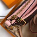M44037 LV Pallas Cluth 手袋 LV Monogram帆布女包 LV链条包 粉色