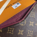 M41638 LV Pallas Cluth 手袋 LV Monogram帆布女包 LV链条包 红色/玫红