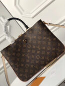 M44255 LV Millefeuille 手袋 LV Monogram帆布女包 LV锁头包 单肩斜挎包