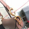 M0446 Dior Saddle小牛皮手提包 Dior马鞍包 豆沙色