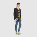 547796 Gucci NY Yankees™ 贴饰 经典GG帆布 手拿包 蓝色