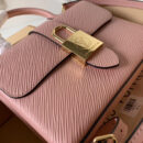 M52879 LV Locky BB 手袋 Epi皮革挂锁包 LV女包 LV手提包 LV单肩包 粉色