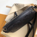 M43624 LV BLANCHE BB 手袋 压纹Monogram Empreinte皮革 LV女包 黑色