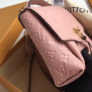 M43674 LV BLANCHE BB 手袋 压纹Monogram Empreinte皮革 LV女包 樱花粉