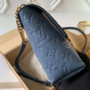 M44308 LV BLANCHE BB 手袋 压纹Monogram Empreinte皮革 LV女包 牛仔蓝