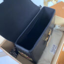 M52897 LV TWIST 中号手袋 彩色刺青装饰 LV女包 LV女士单肩包 黑色