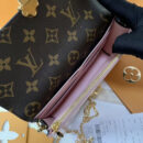 M63306 LV CHERRYWOOD 链条钱夹 LV漆皮女包 LV链条包 粉色