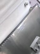 5817 Dior女包 复古彩钻金属扣 镜面小牛皮 迪奥手袋 彩钻链条肩包 银灰色