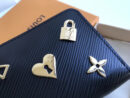 M63993 LV ZIPPY 拉链零钱包 Love Lock 系列 Epi 皮革钱包 LV零钱包 黑色