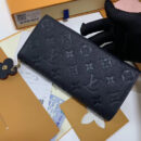 M63918 LV EMILIE 钱夹 Blooming Flowers 系列 压纹皮革钱包 LV信封钱夹 蓝色