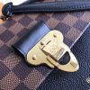N40108 LV VAVIN 小号手袋 Damier Ebene咖啡格帆布女包 LV链条包 黑色