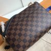 N40108 LV VAVIN 小号手袋 Damier Ebene咖啡格帆布女包 LV链条包 黑色