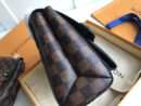 N40108 LV VAVIN 小号手袋 Damier Ebene咖啡格帆布女包 LV链条包 黑色