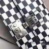M5816 Dior女包 Dioraddict复古锁扣 黑白棋格 小号 迪奥翻盖链条包 黑白格