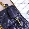 1552918846915817.jpg M5818 Dior Addict女包 小羊皮 藤格纹 翻盖式 迪奥手提包 宝蓝色