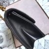 1552919609277257.jpg M5818 Dior Addict女包 小羊皮 藤格纹 翻盖式 迪奥手提包 黑色