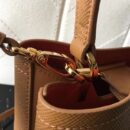 1BA212 Prada New Double 手袋 Prada手提包 普拉达水桶包 普拉达牛皮包 焦糖色