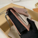 M63980 LV POCHETTE MYLOCKME 链条钱夹 LV手包 LV晚宴包 粉色