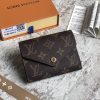 M62472 LV Victorine 钱夹 Monogram帆布豆豆钱夹 LV豆豆三折钱夹
