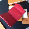 M62554 LV VICTORINE 钱夹 Monogram Empreinte皮革钱夹 LV短夹 玫红色