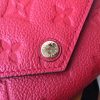 M62554 LV VICTORINE 钱夹 Monogram Empreinte皮革钱夹 LV短夹 玫红色