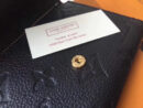 M64060 LV VICTORINE 钱夹 Monogram Empreinte皮革钱夹 LV短夹 黑色