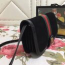 548304 Gucci Ophidia系列 磨砂皮古驰肩包 隔层风琴设计 Gucci手包 黑色