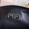 1553432353912342.jpg 2NG005G Prada男包 十字纹牛皮 拼鳄鱼皮 普拉达手包 腕带手拿包 黑色