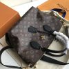 M44347 LV Flower 中号拉链 Tote 手袋 LV女包 单肩手提包 黑色