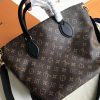 M44347 LV Flower 中号拉链 Tote 手袋 LV女包 单肩手提包 黑色