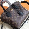 M44351 LV Flower BB 拉链 Tote 手袋 LV女包 单肩手提包 黑色