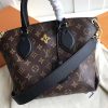 M44351 LV Flower BB 拉链 Tote 手袋 LV女包 单肩手提包 黑色