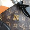 M44351 LV Flower BB 拉链 Tote 手袋 LV女包 单肩手提包 黑色