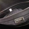 2VE030G Prada男包 Prada男士公文包 十字纹牛皮 普拉达手提包 黑色