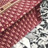 1553731068741344.jpg M1286 迪奥女包 Dior包包 迪奥刺绣购物袋 Dior手提袋 迪奥大容量包 红色