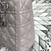 M44550 迪奥包包 迪奥戴妃羊皮 Lady Dior 经典戴妃包 灰色