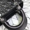 M44550 迪奥包包 迪奥戴妃羊皮 Lady Dior 经典戴妃包 黑色