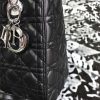 M44550 迪奥包包 迪奥戴妃羊皮 Lady Dior 经典戴妃包 黑色