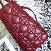 1553732645340892.jpg M44550 迪奥包包 迪奥戴妃羊皮 Lady Dior 经典戴妃包 红色